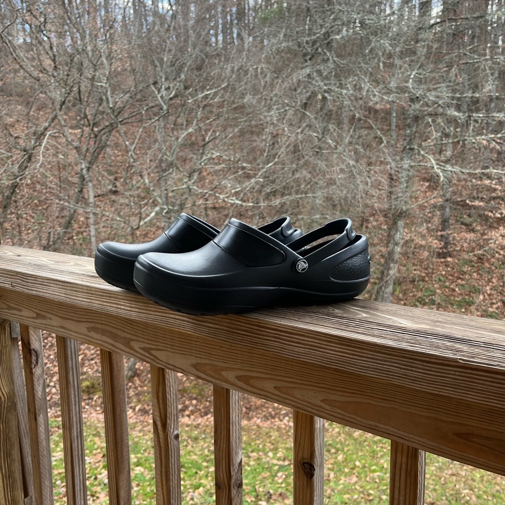 ✨ NWOT ✨ Crocs Mercy Clog, Work, Nurse, Chef, BLACK, SIZE 11